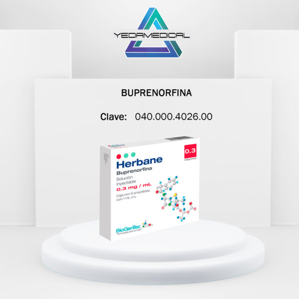 Buprenorfina Inyectable 0.3mg