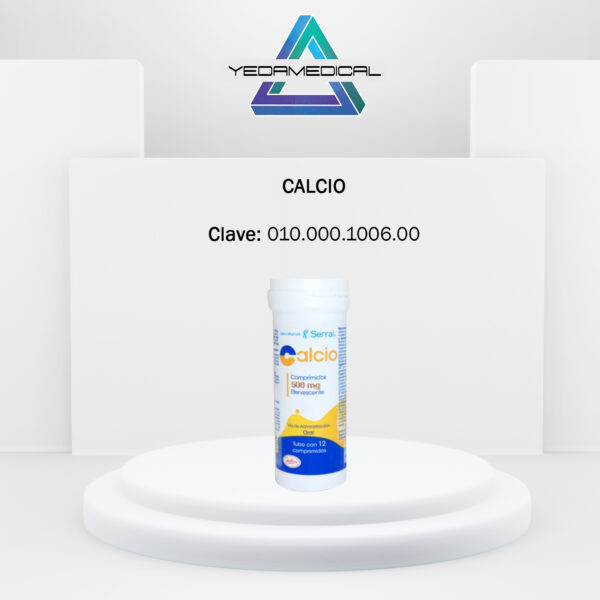 Calcio Comprimido Efervescente 500mg