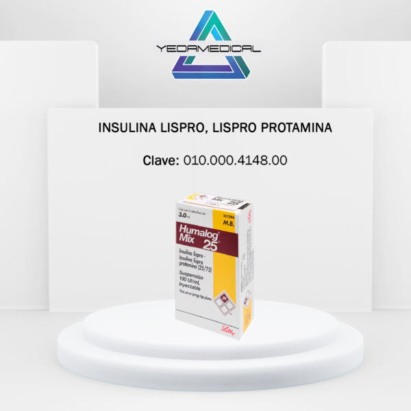 Insulina Lispro - Lispro Protamina Suspensión Inyectable 3ml