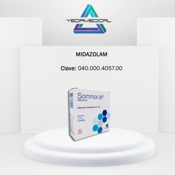 Midazolam Solución Inyectable 15mg