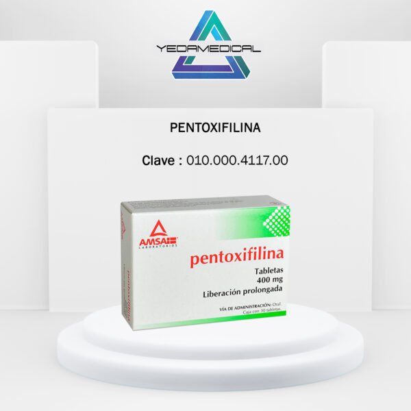 Pentoxifilina Tableta o Gragea 400mg