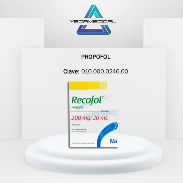 Propofol Emulsión Inyectable 200mg